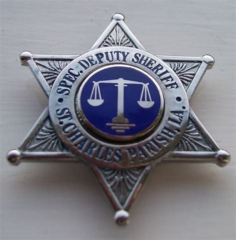 St Charles Parish La Deputy Sheriff Badge Coulby Chap Flickr