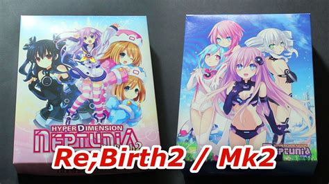 Unboxing Hyperdimension Neptunia Rebirth2 And Mk2 Limited Edition