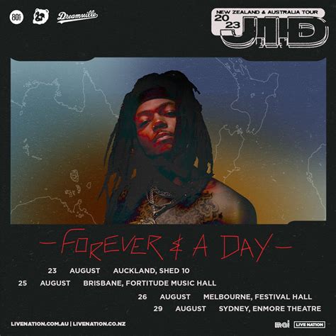 J.I.D Announces 'Forever And A Day' Tour Dates In Australia