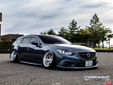 Stanced Mazda 6 Wagon