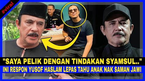 Saya Pelik Dengan Tindakan Syamsul Nak Sam N Jawi Rm Juta Ini