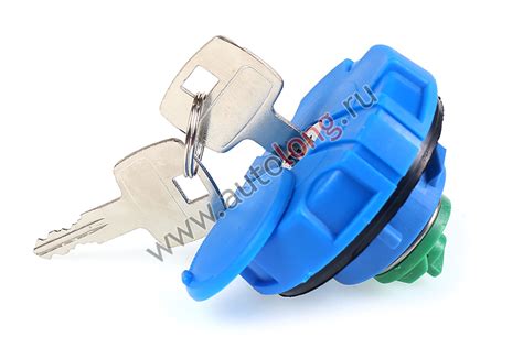 Крышка бака AdBlue "АТ" D=40мм с клапаном и защитой, пластик MB-MAN-DAF ...