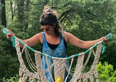 This fun class will show you how to make a macramé plant hanger out of