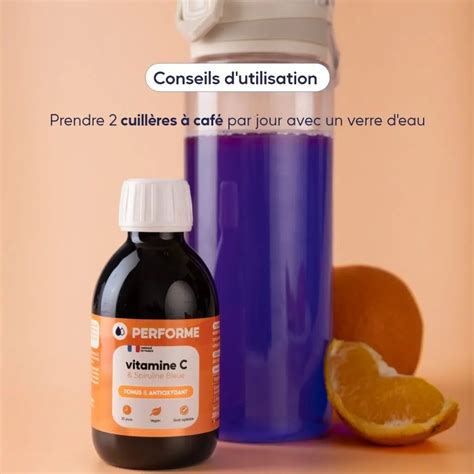 Vitamine C Spiruline Bleue Liquide Haute Assimilation Performe