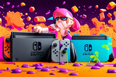 Nintendo Switch Oled Model Splatoon 3 Special Edition The Ultimate Gaming Experience An