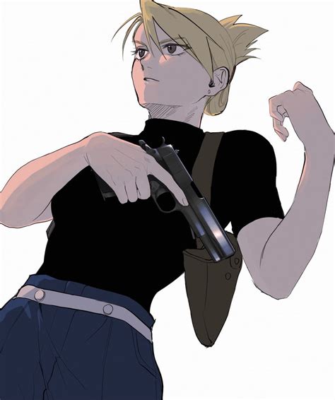 Riza Hawkeye Fullmetal Alchemist Drawn By Ozakitsukiko3 Danbooru