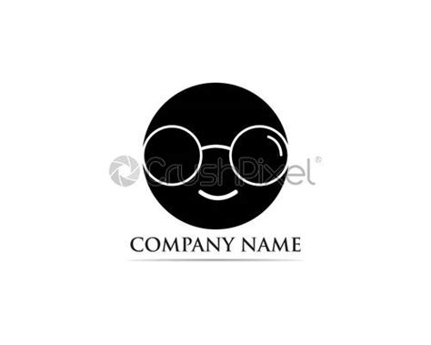 Glasses Logo Design Vector Stock Vector Crushpixel