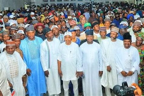 Dont Preach Ethnicity Yahaya Bello Inaugurates Campaign Council