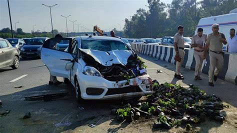 Speeding Car Mows Down Police Sub Inspector In East Delhi Latest News Delhi Hindustan Times