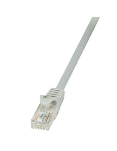 Patch Cord Utp Logilink Cat E Cupru Aluminiu M Gri Awg Cp U