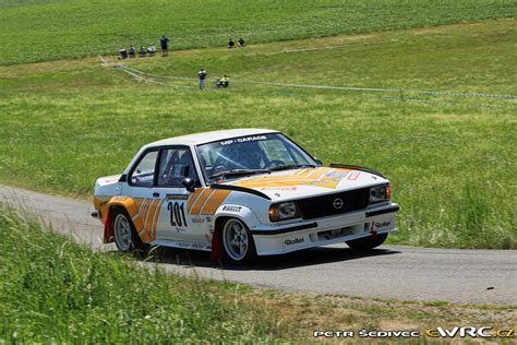 Janota Miroslav Nov K Petr Opel Ascona Rally Bohemia Historic