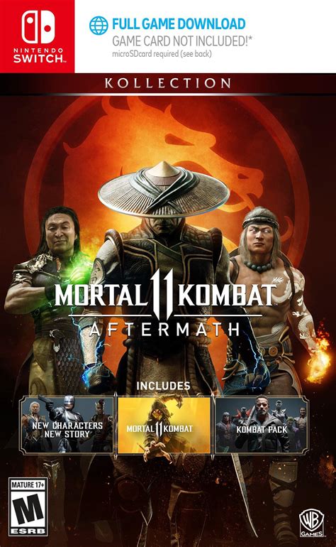 Mortal Kombat Aftermath Kollection Nintendo Switch Gamestop