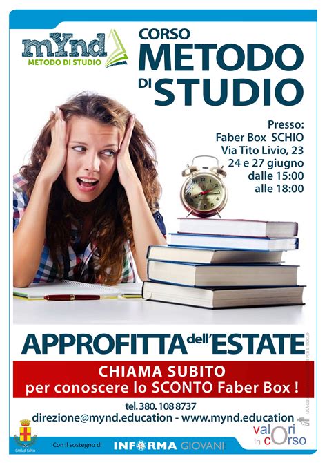 Corso Metodo Di Studio Informagiovani Schio