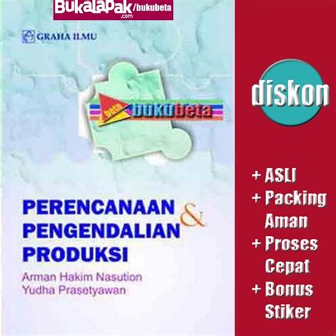 Jual Perencanaan Dan Pengendalian Produksi Arman Hakim Nasution