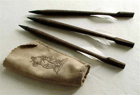 Medieval Crossbow Bolts and Quiver