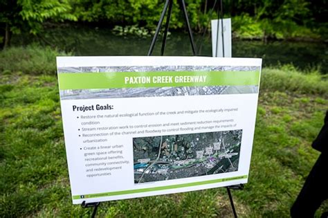 Federal Funding For Paxton Creek Redesign Will Help Replace Sewer Line Reduce Flooding