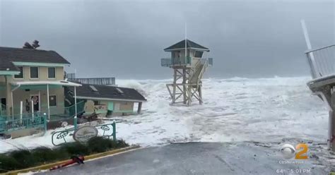 At Least 1 Killed After Hurricane Nicole Made Landfall In Florida Cbs