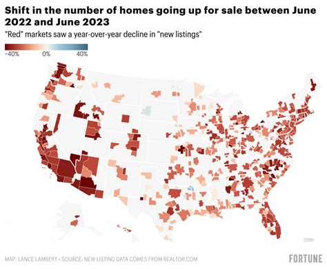 The Housing Markets Lock In Effect Is Very Real—just Look At This Map Fortune