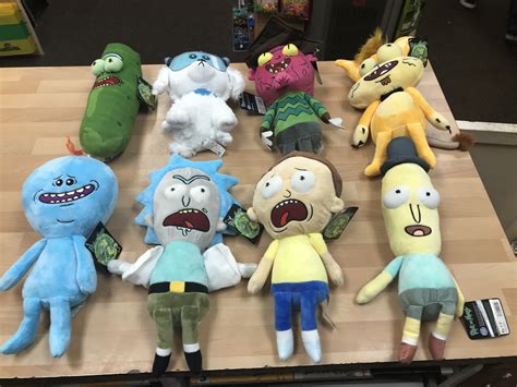 FANTASTIC RICK AND MORTY PLUSH TOYS HAVE ARRIVED TODAY | MT Games