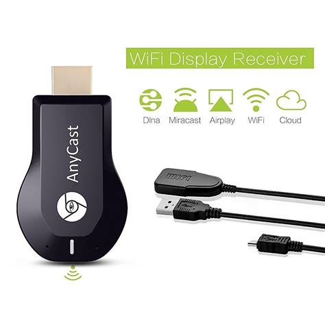 Buy Anycast M Plus Miracast Airplay Dlna Hdmi Wifi Dongle Online