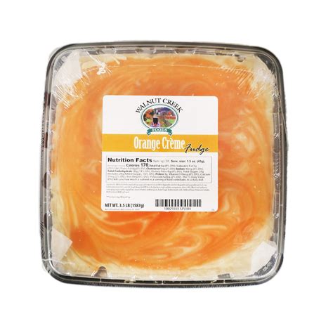 Fudge Slab Orange Creme Walnut Creek Cheese And Market
