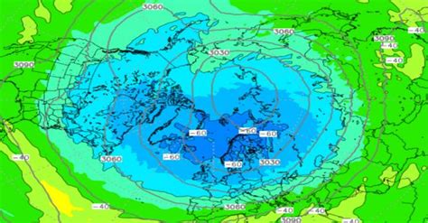 Meteo Stratosfera Vortice Polare Pi Forte Della Media Situazione