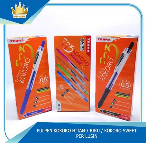 Jual Pulpen Gel Kokoro Zebra Padi Umkm