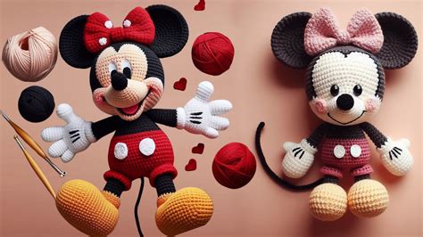 Crochet Micky Mouse Viral YouTube