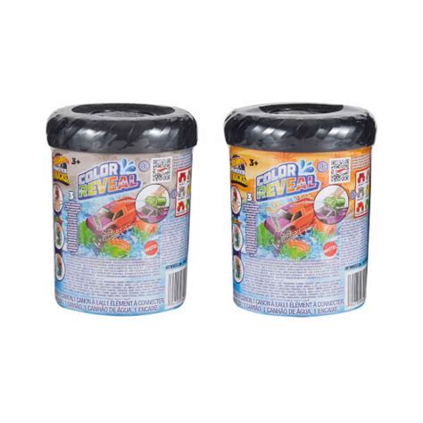 Hot Wheels Monster Trucks Color Reveal 2li Sürpriz Paket HJH53