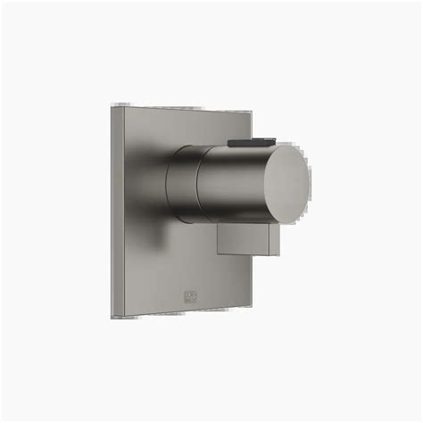 Symetrics Brushed Dark Platinum Shower Faucets Xtool Concealed Thermostat Without Volume Control