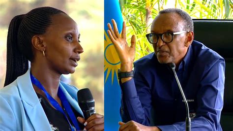 Umva Ikibazo SCOVIA Mutesi Abajije Chairman KAGAME Nuko Amusubije Ubwo