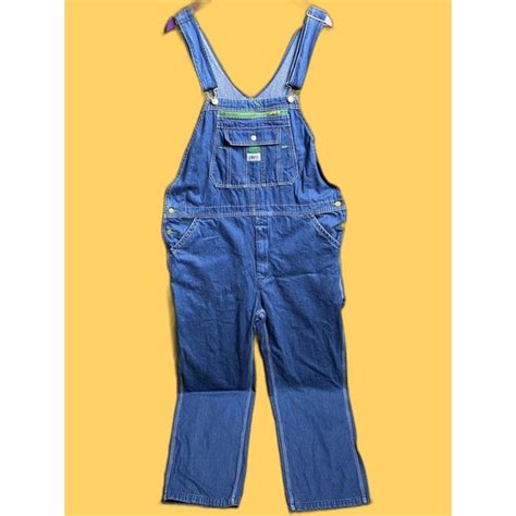 Liberty Jeans Liberty Vintage Blue Jean Bib Overalls Mens 4 X 30