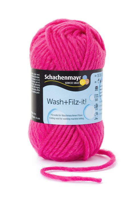 Wash Filz It Filzwolle Schachenmayr Pink Online Bestellen