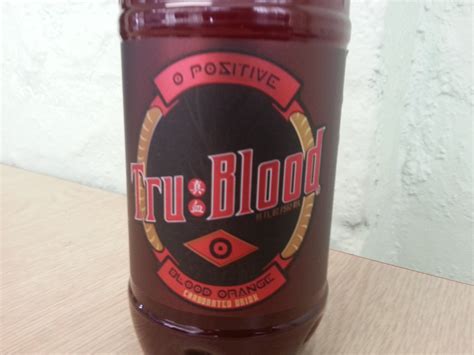 Junk Food Journal Tru Blood O Positive Carbonated Drink