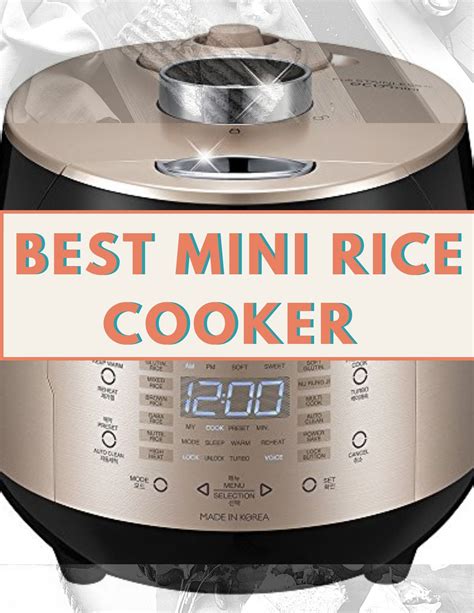 15 Best Mini Rice Cooker in 2022 - Asian Recipe