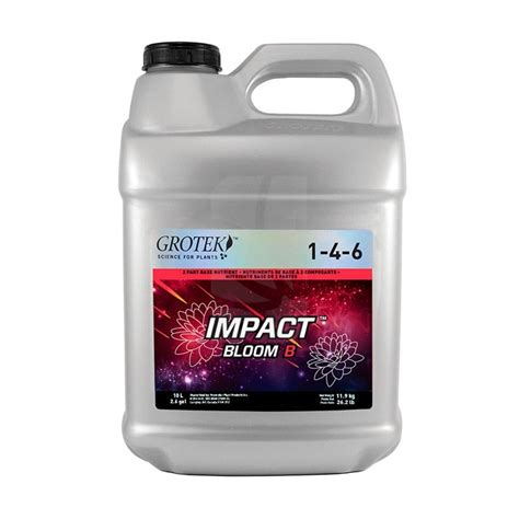 Fertilizante 2 Partes Impact Bloom B 10 Litros Grotek