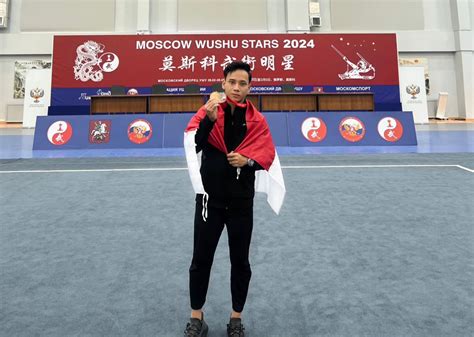 Mahasiswa Unesa Raih Emas Dan Perak Dalam Kejuaraan Wushu Di Rusia