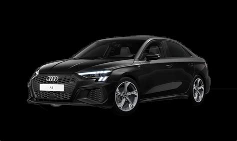 Neu Audi A3 Limousine S Line 2023 In Mythosschwarz Metallic Ab 699€