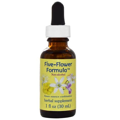 Flower Essence Services Five Flower Formula Flower Essence