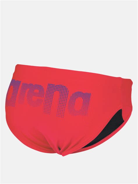 Arena Logo Kids Boy Brief Swimming Costumes Nencini Sport