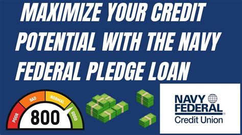 Maximize Your Credit Potential With The Navy Federal Pledge Loan Youtube