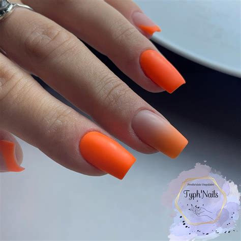 Get Noticed With Red Orange Ombre Nails Spice Up Your Style Now