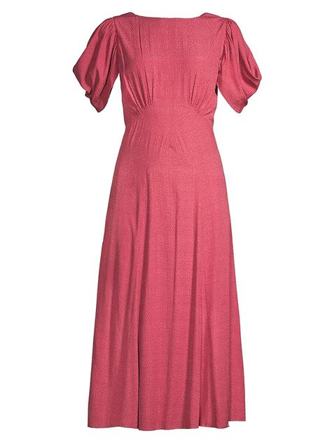 Buy Ted Baker London Tulipi Panelled Midi Dress Pink At 80 Off Editorialist