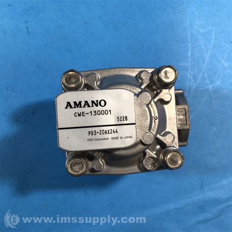 Ckd Cwe Solenoid Valve Amano Type Ims Supply