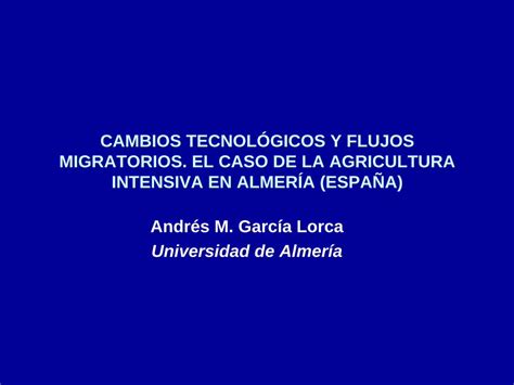 PDF CAMBIOS TECNOLÓGICOS Y FLUJOS MIGRATORIOS PDF fileMIGRATORIOS