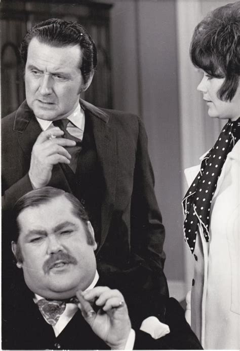 Tara King Linda Thorson And Mother Patrick Newell And John Steed