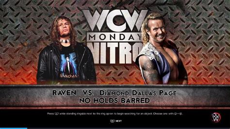 Wwe K Wcw Monday Nitro Raven Vs Diamond Dallas Page Raven S Rules