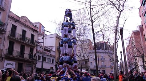 Castellers Del Poble Sec 4d7a Diada De Santa Madrona YouTube