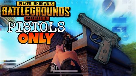 Pubg Mobile Pistol Challenge Youtube