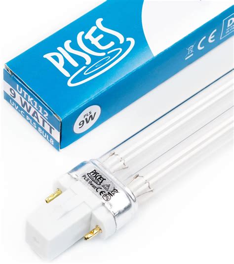 Pisces W Watt Pls Replacement Uv Bulb Lamp For Pond Filter Uvc